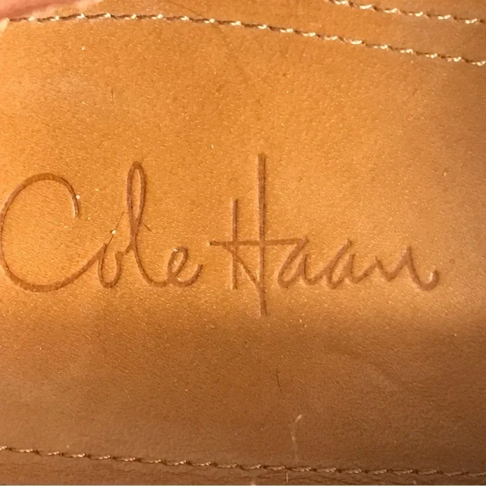 Cole Haan Men's 9.5 M Casual Leather Loafers Brown Slip-on Shoes - Old Stock - Picture 12 of 13